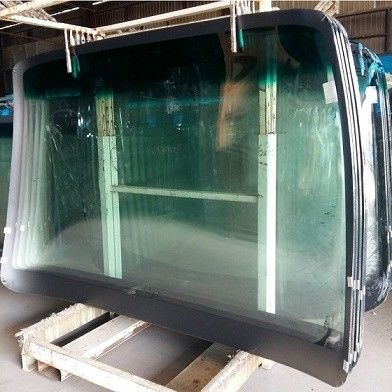 中国 日曜日の保護バス風防ガラスのガラスによって薄板にされる緩和された緑色の長い寿命 サプライヤー