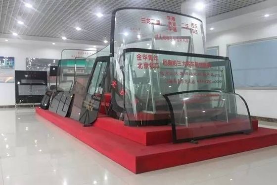 中国 耐衝撃性バス風防ガラスのガラス緑色の長いワーキング・ライフの時間 サプライヤー